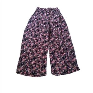 At Last Studio Hobo Floral Rose Relaxed Fit Pants